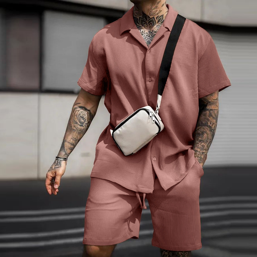 Men's Voyager Resort Polo & Shorts Set - Image 7