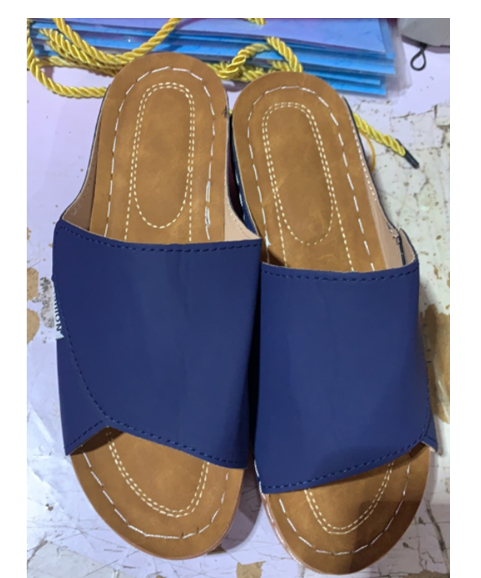 Women's CloudStep Comfort Wedge Slides - Image 9