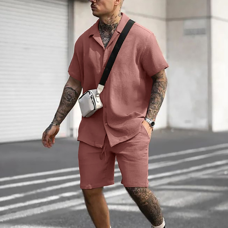 Men's Voyager Resort Polo & Shorts Set - Image 10