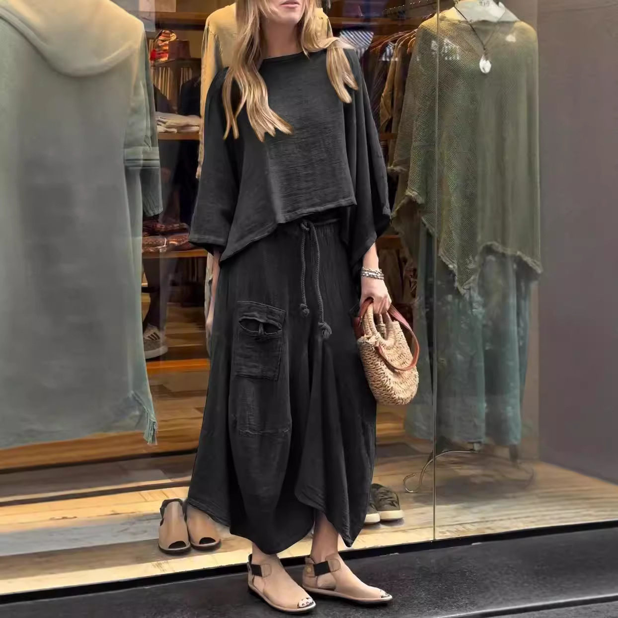 Women's Casual Two-Piece Skirt Set - Image 3