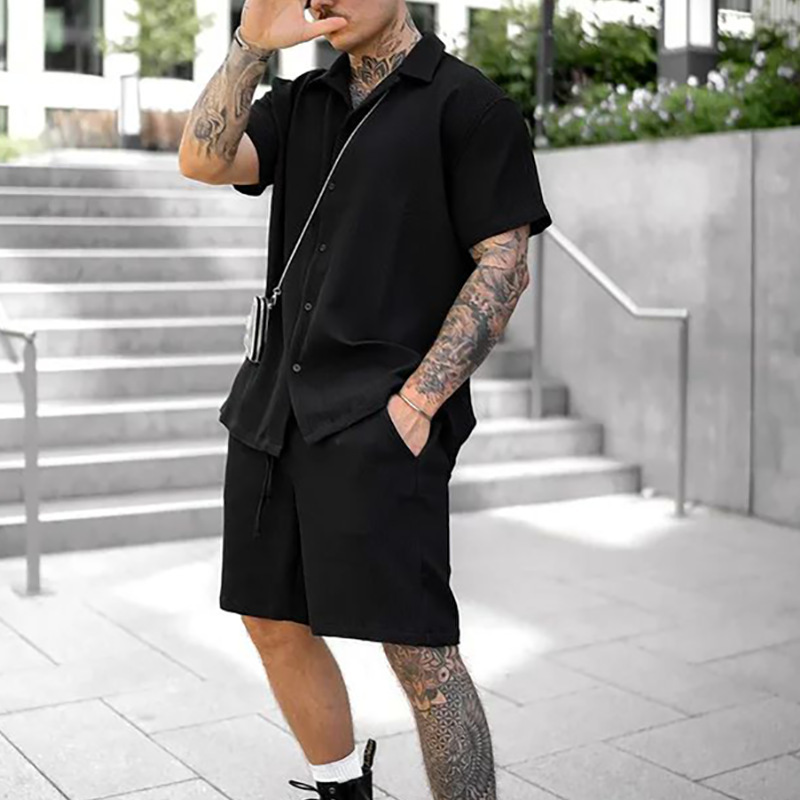 Men's Voyager Resort Polo & Shorts Set - Image 9
