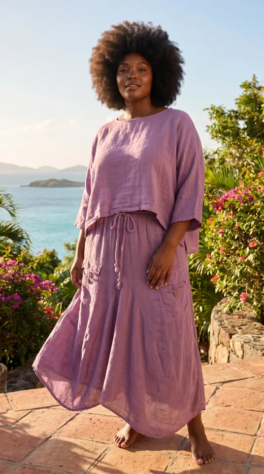 Women's Casual Two-Piece Skirt Set - Image 2
