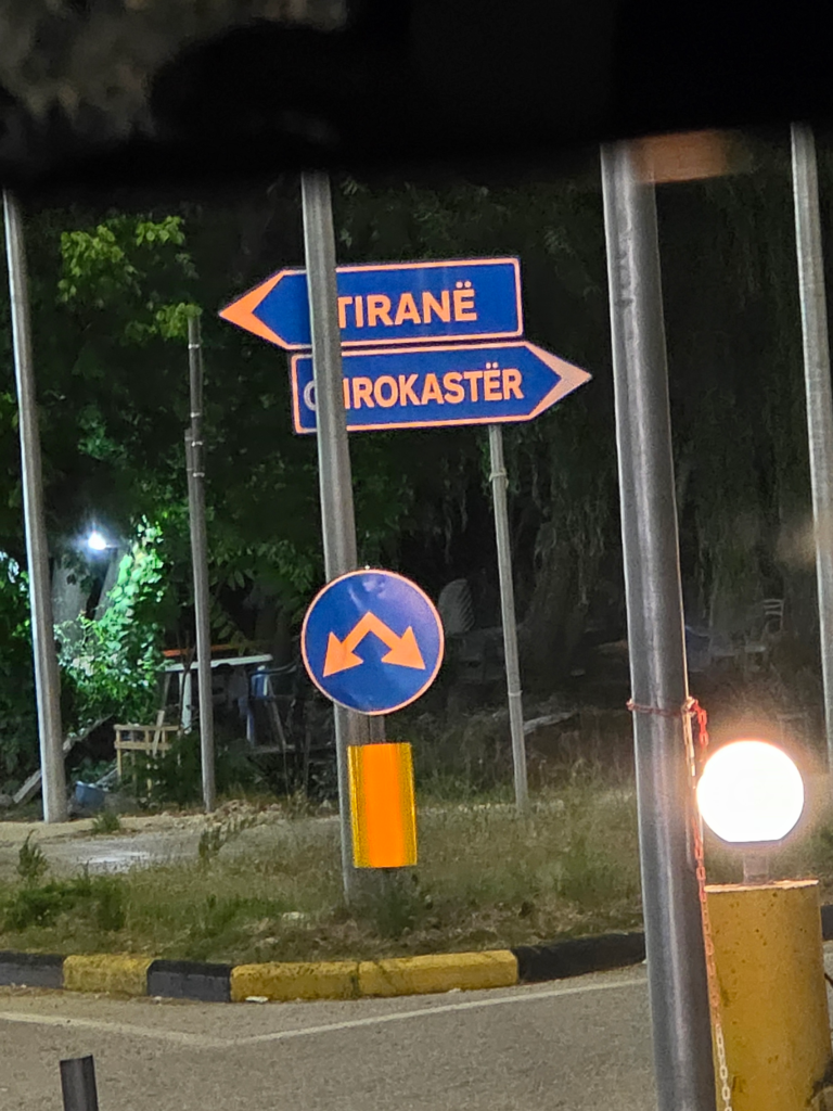 Road to Tirane