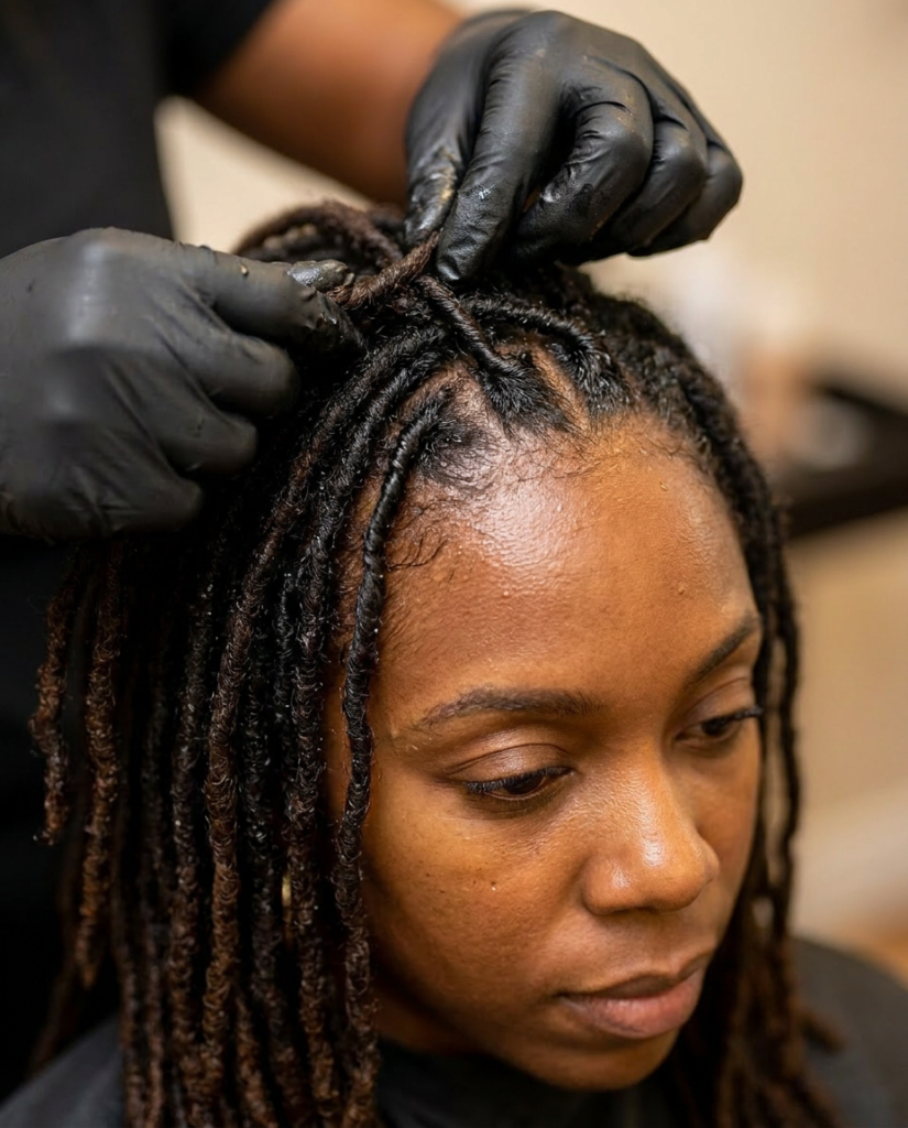 Trina Loc retie and Detox Shampoo