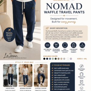 Nomad Waffle Travel Trousers